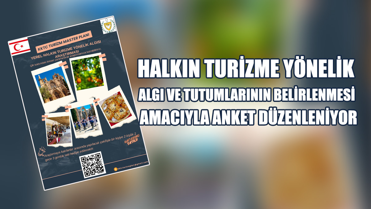 Veriler “KKTC Turizm Master Planı" Çalışmasında Kullanılacak