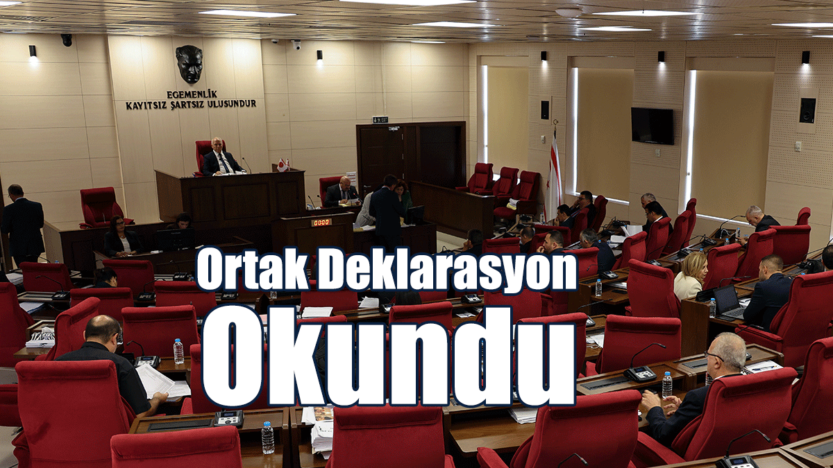 Meclis’te İsrail’in Saldırılarını Kınayan Ortak Deklarasyon Okundu