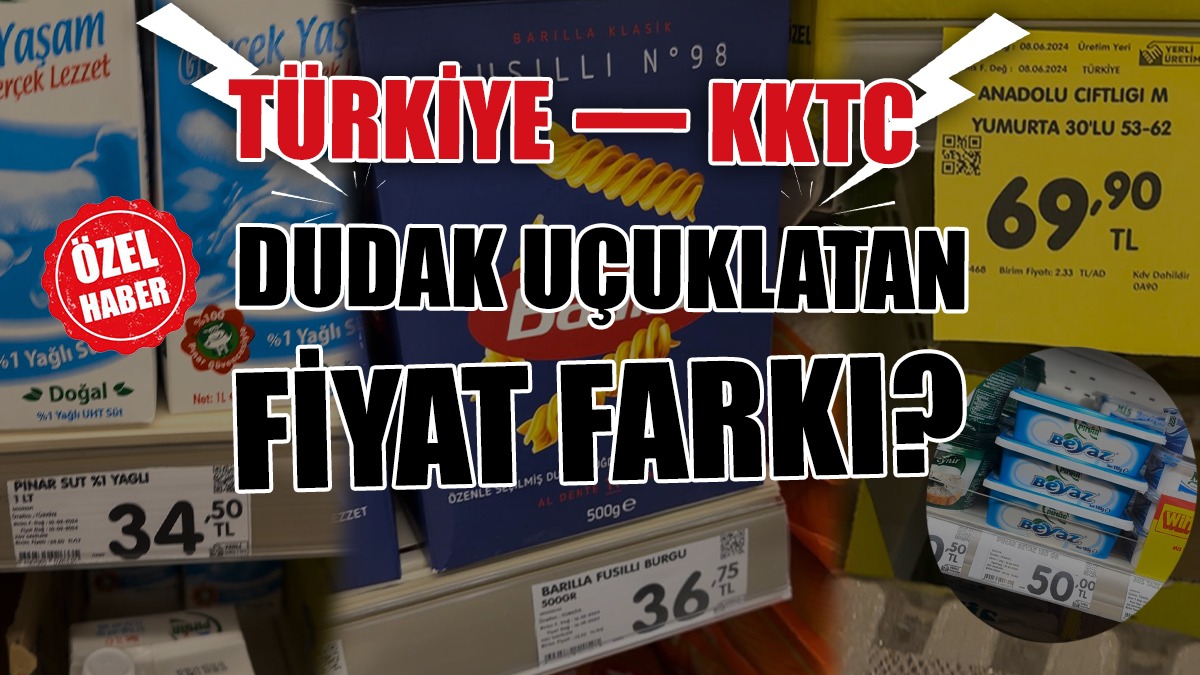 Dudak Uçuklatan Fark: Türkiye’de Ne Kadar, Kıbrıs’ta Ne Kadar?