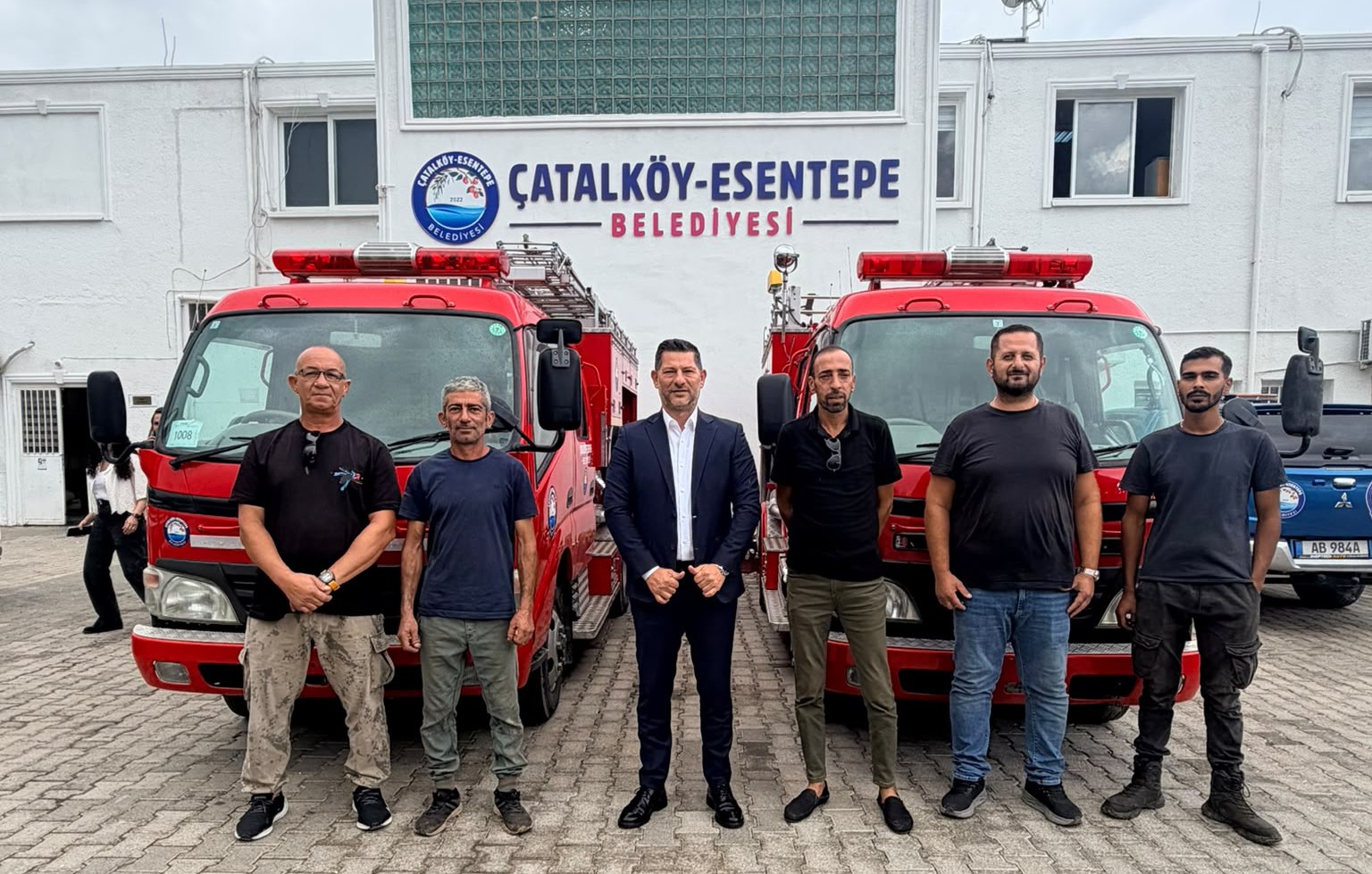 Çatalköy-Esentepe Belediyesi 2 ilk müdahale aracı aldı