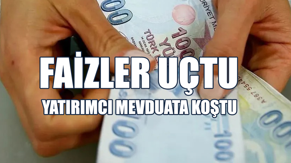 Faizler Uçtu, Yatırımcı Mevduata Koştu