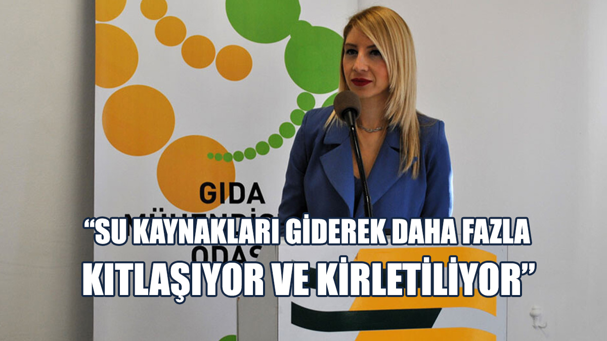 Gıda Mühendisleri Odası Suyu Koruma Ve Verimli Kullanma Çağrısında Bulundu