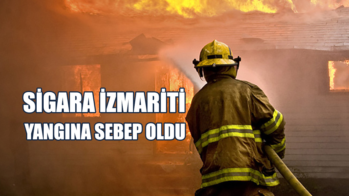 Lefkoşa'da Ev Yangını...