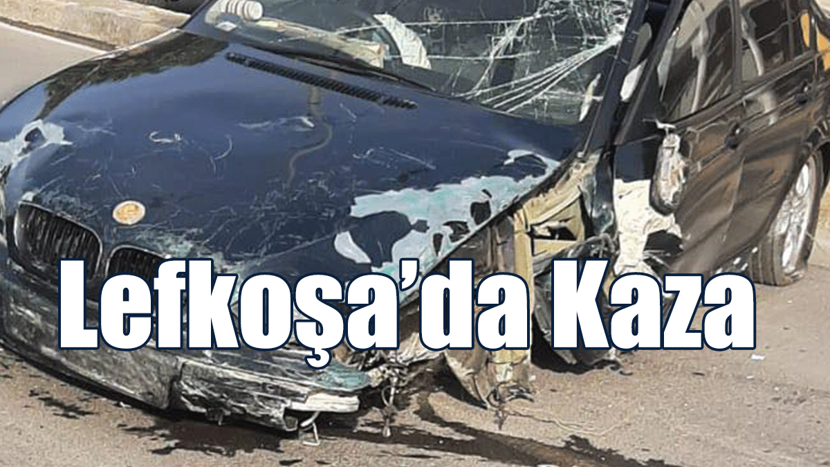 Lefkoşa’da Kaza