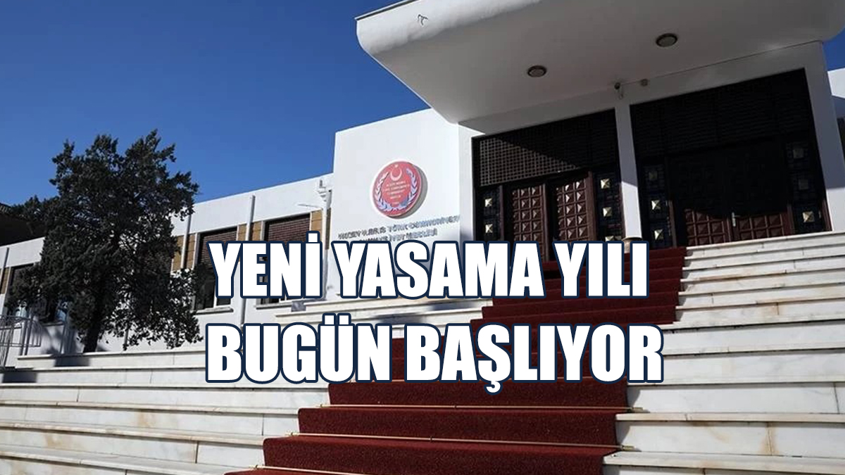 Yeni Yasama Yılı Bugün Başlıyor