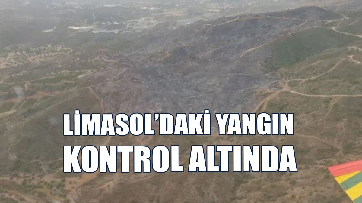 Limasol Devlet Ormanı’ndaki Yangın Tamamen Kontrol Altına Alındı