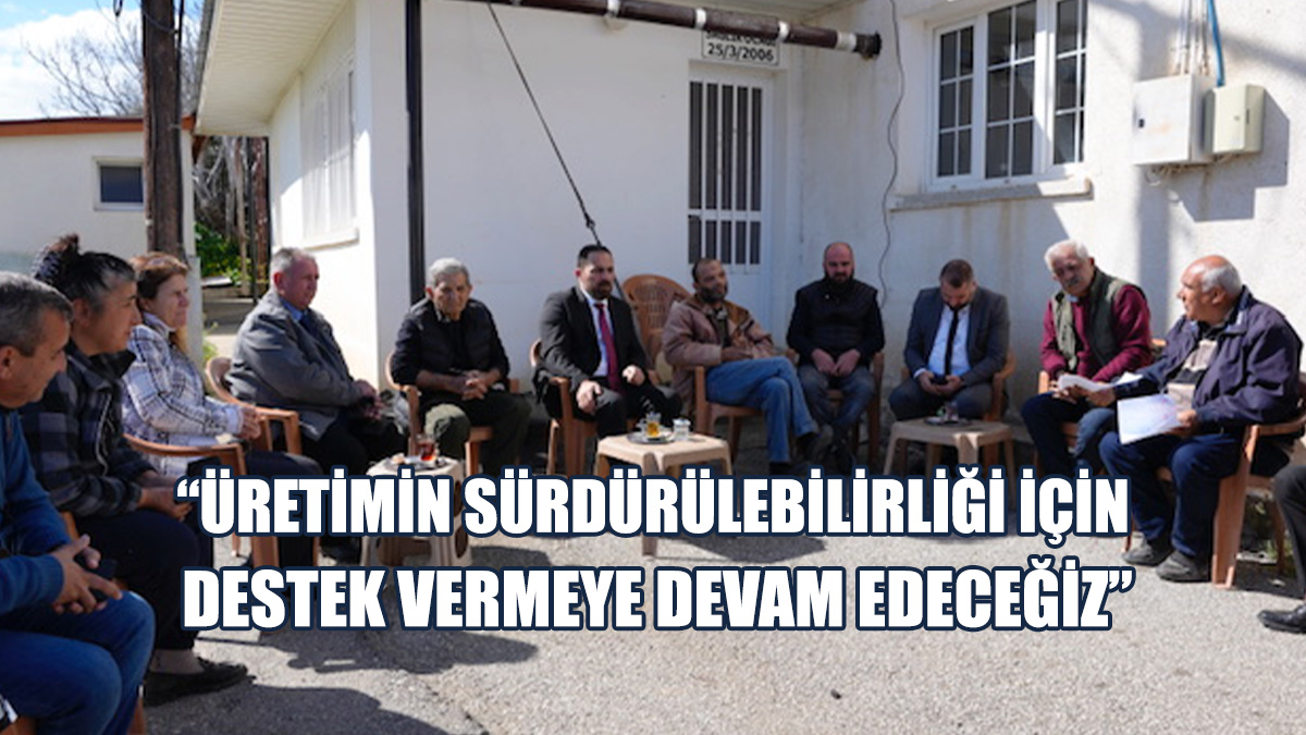 Çavuş, Yeşilırmak Halkı Ve Üreticileri İle Bir Araya Geldi