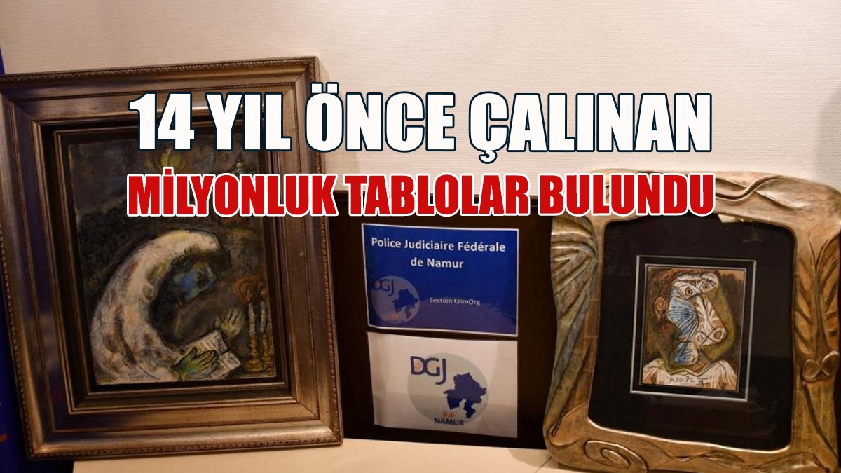 Çalınan Picasso ve Chagall’ın Tabloları Belçika’da Bulundu