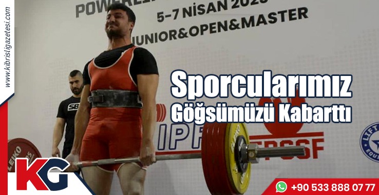 Sporcularımız Göğsümüzü Kabarttı