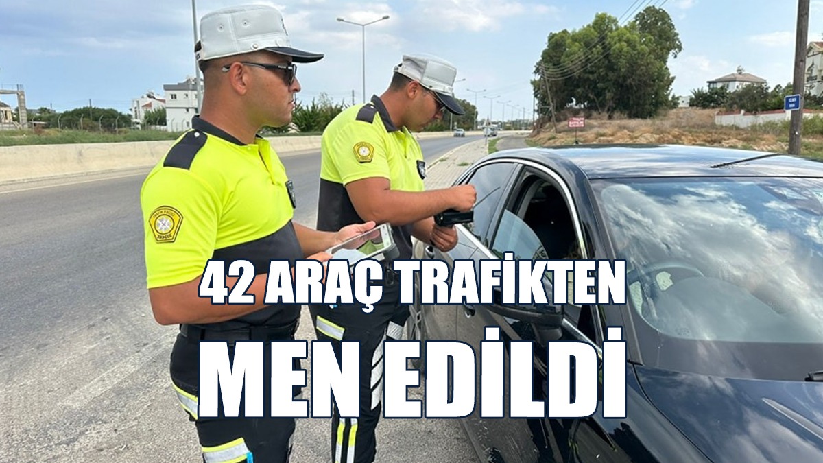 434 Sürücü Rapor Edildi