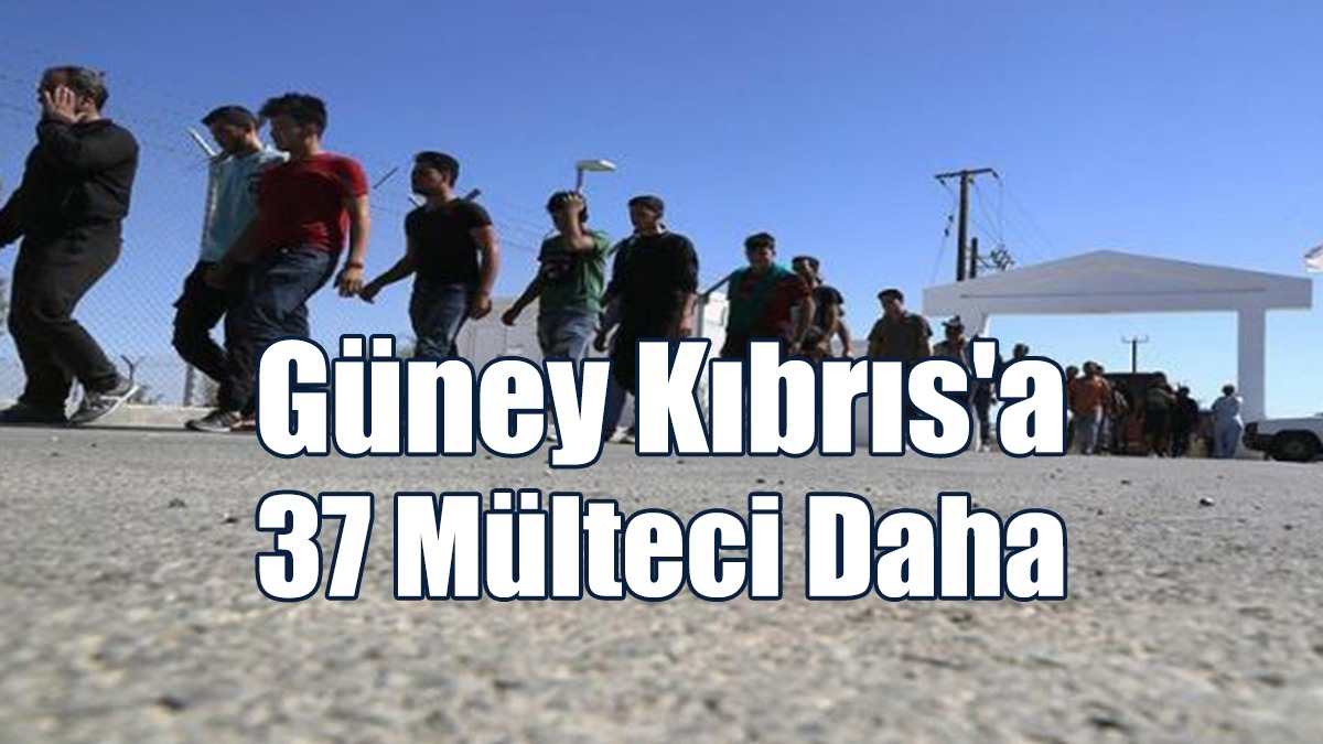 Güney Kıbrıs'a 37 Mülteci Daha