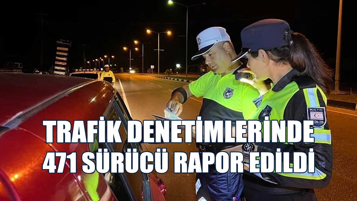 1 Sürücü Tutuklanırken, 34 Araç Trafikten Men Edildi