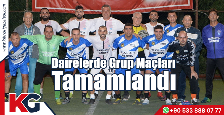 Dairelerde Grup Maçları Tamamlandı