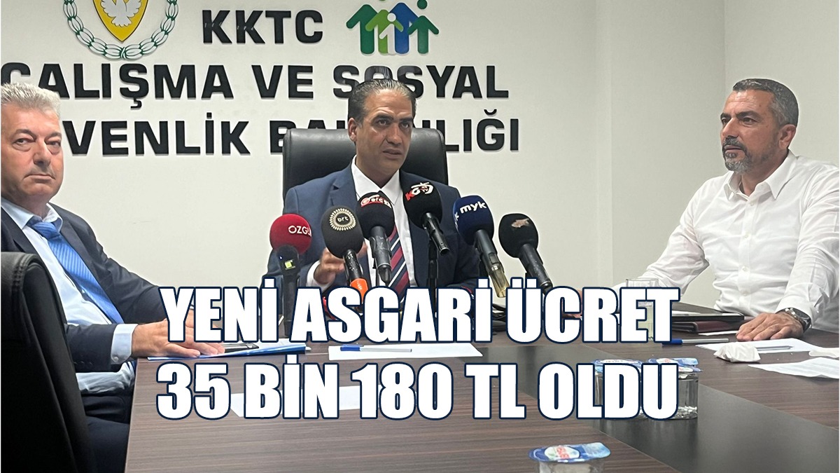 Yeni Asgari Ücret  Belirlendi!