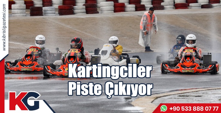 Kartingciler Piste Çıkıyor