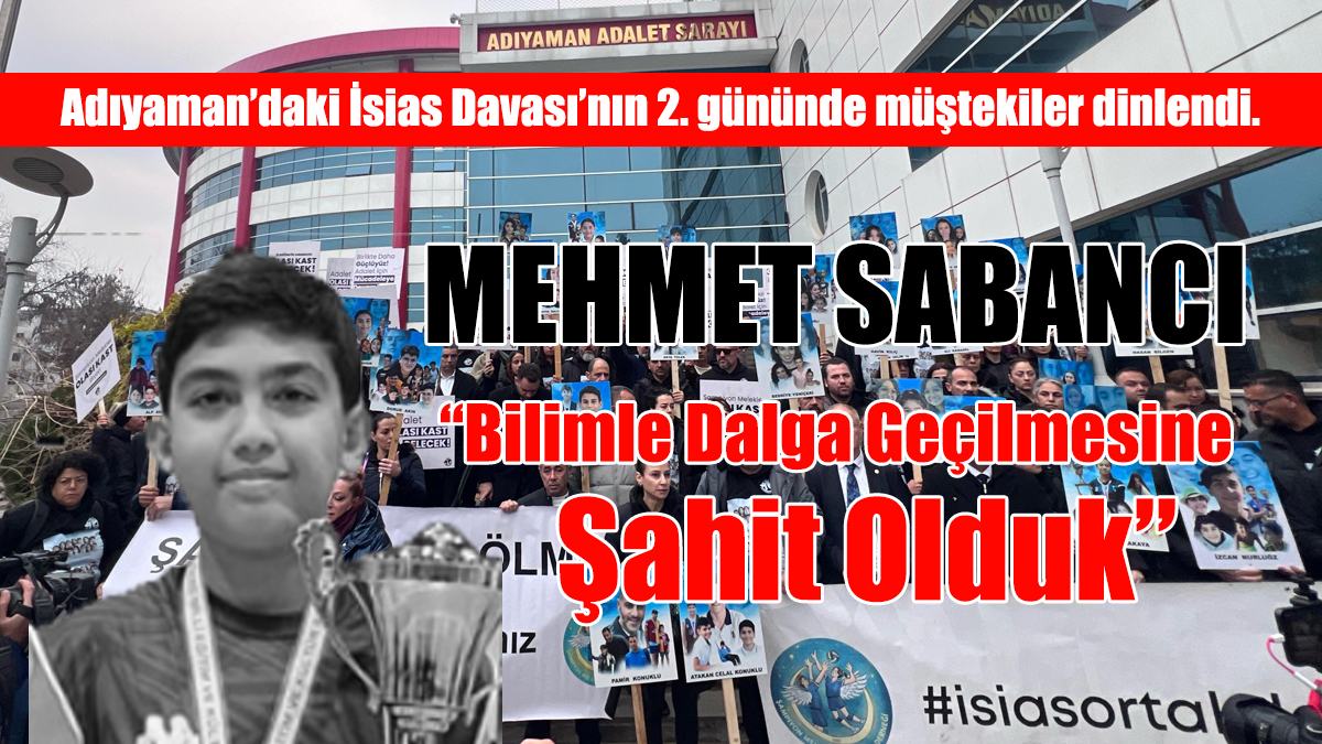 Mehmet Sabancı: Bilimle Dalga Geçilmesine Şahit Olduk