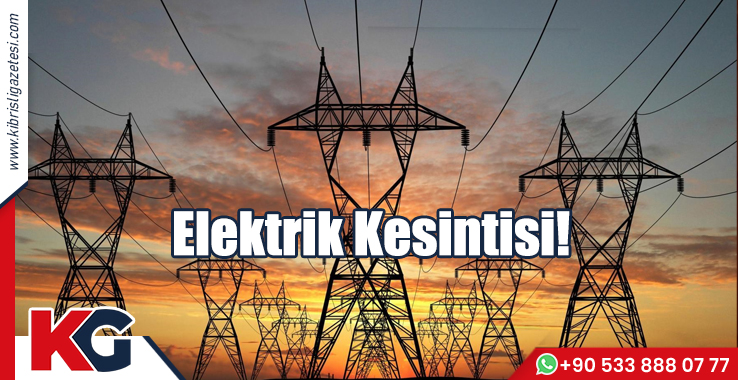 Elektrik Kesintisi!