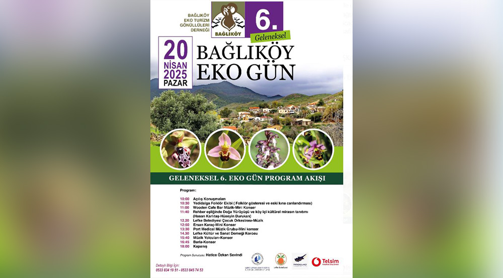 Bağlıköy Eko Gün pazar günü yapılıyor