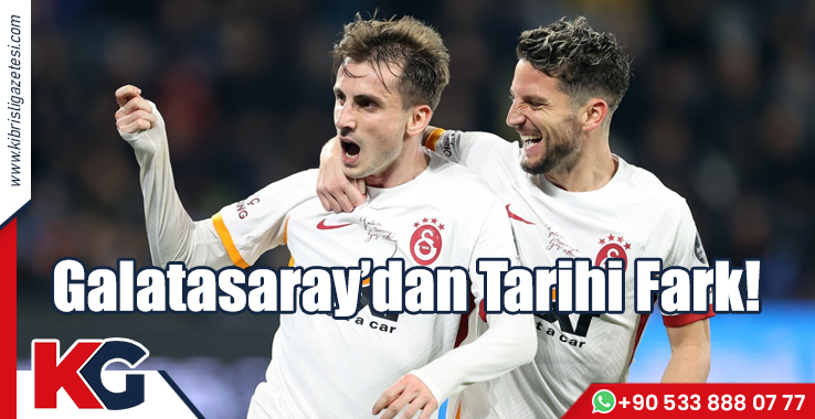 Galatasaray'dan Tarihi Fark!