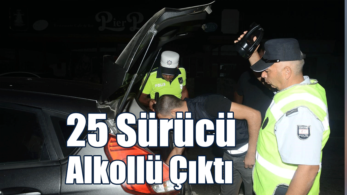 4 Sürücü Tutuklandı, 31 Araç Trafikten Men Edildi