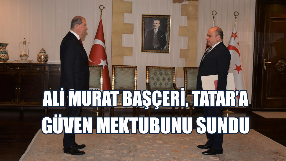 Tatar, Lefkoşa Büyükelçiliğine Atanan Başçeri’yi Kabul Etti