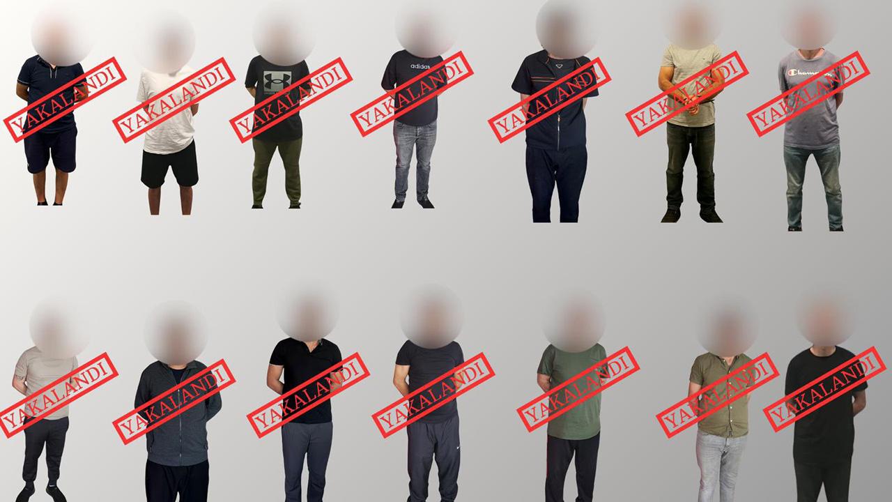 Kırmızı bültenle aranıyorlardı: 14 zanlı Türkiye'ye iade edildi