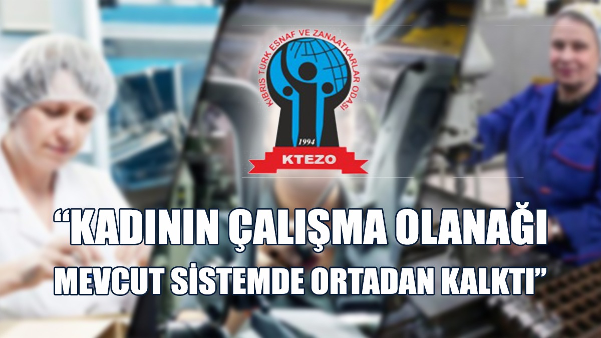 “Kadının Çalışma Olanağı Mevcut Sistemde Ortadan Kalktı”