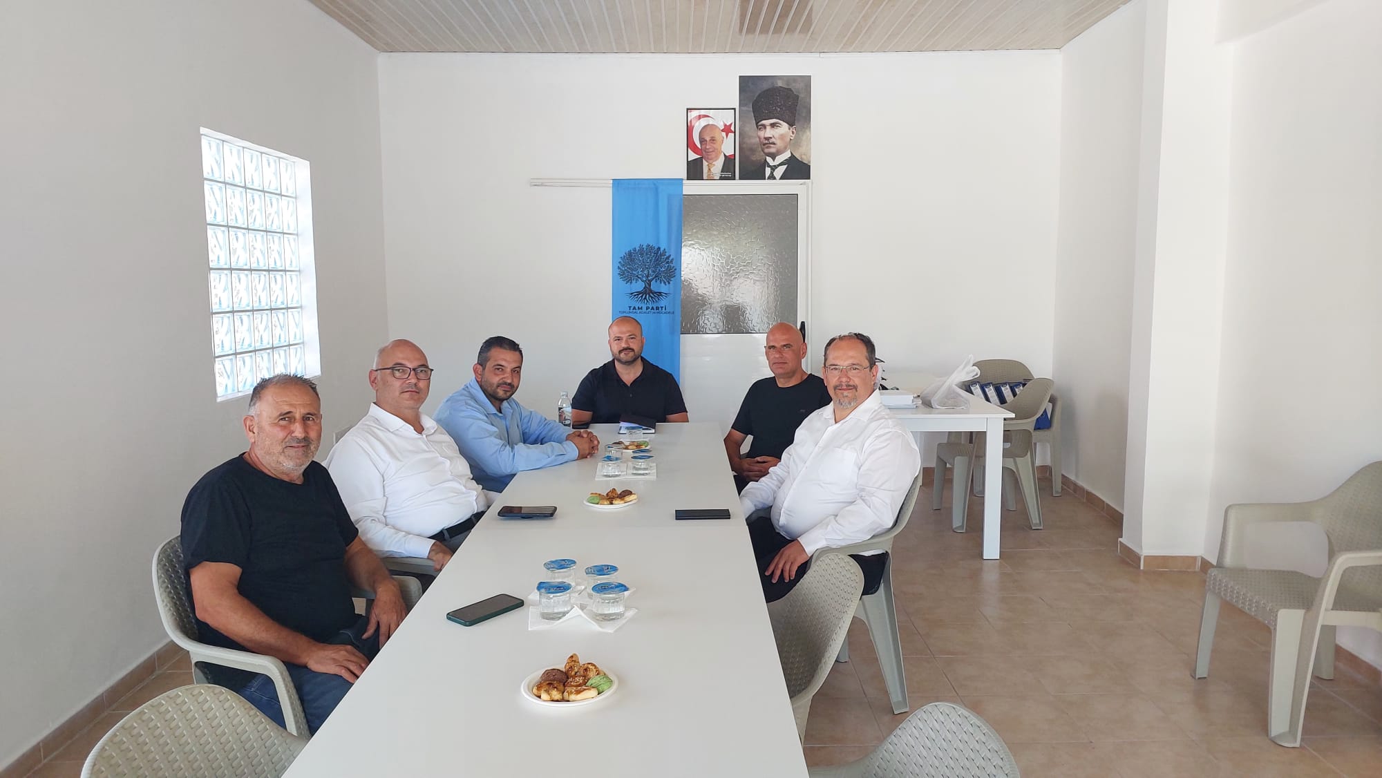 TAM Parti ve CTP, İskele’de bir araya geldi