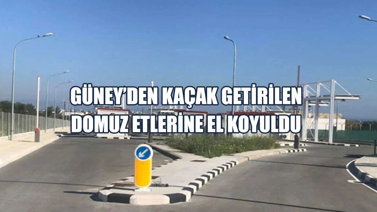 Güney’den Kaçak Getirilen Domuz Etlerine El Koyuldu