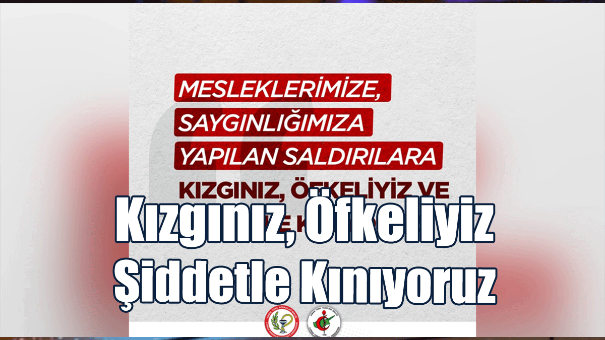 Tabipler ve Eczacılardan Ortak Açıklama