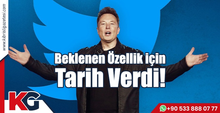 Beklenen Özellik için Tarih Verdi!