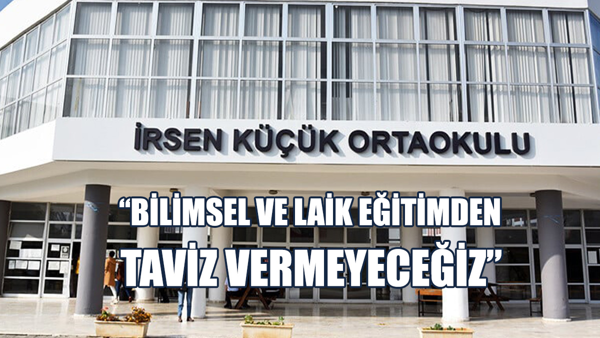 İrsen Küçük Ortaokulu Öğretmenlerinden Kamuoyuna Açıklama