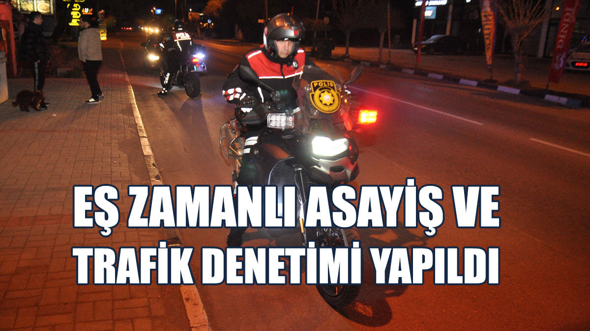 Denetimlerde 103 Araç Trafikten Men Edildi