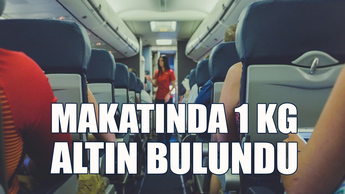 Makatında 1 Kg Altın Bulundu