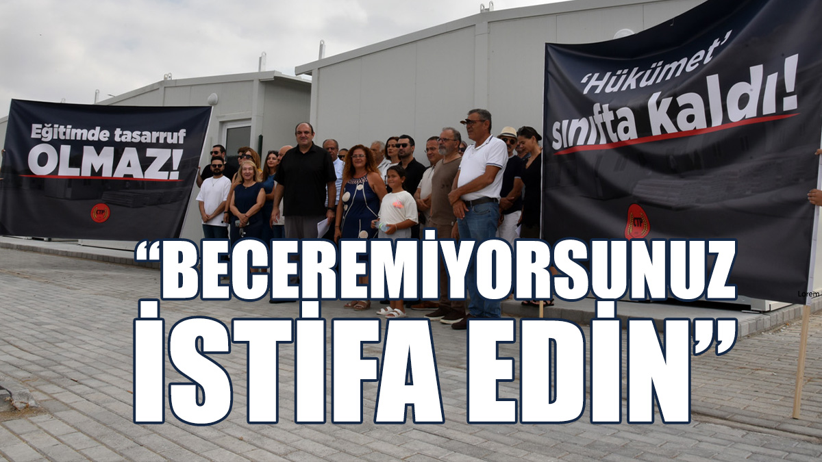 CTP, Okullara Yerleştirilen Konteyner Sınıflara Tepki Gösterdi