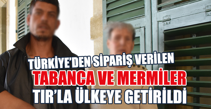 Onlarca Mermi ve Tabancayla Yakalandılar!