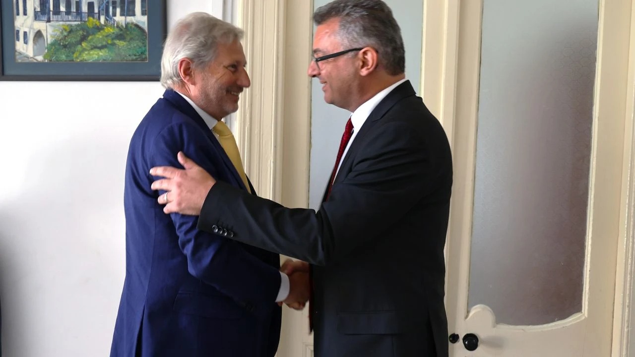 Cumhurbaşkanı Tufah Erhürman, Johannes Hahn ile görüşecek