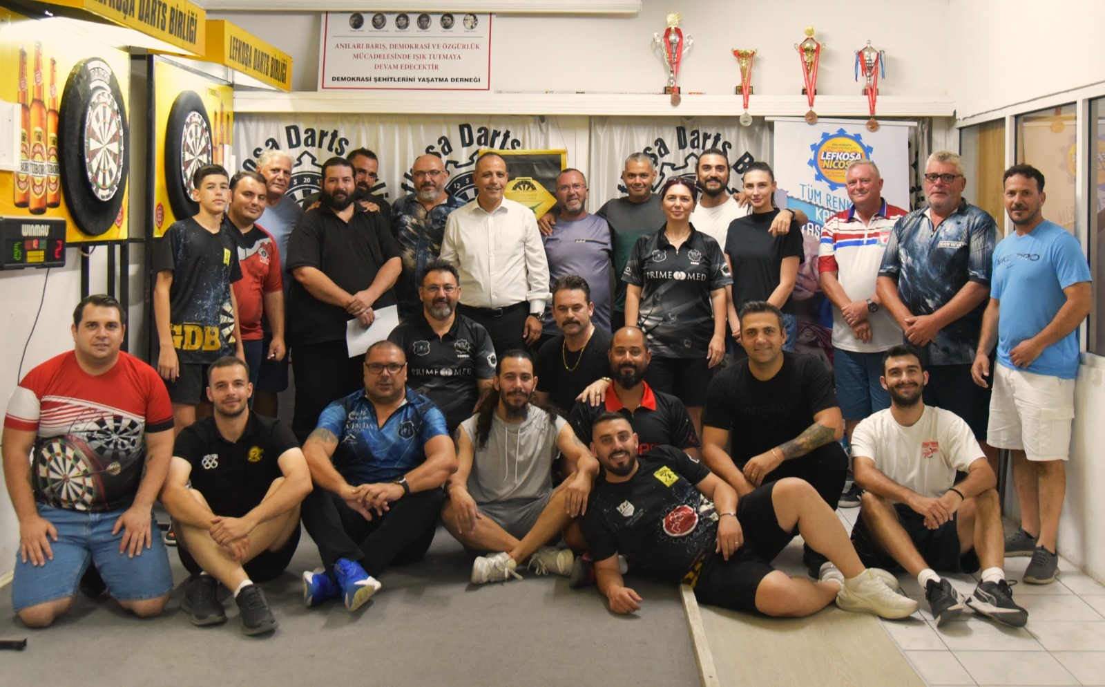 1. Geleneksel Başkent Darts Turnuvası şampiyonu Mustafa Behlül oldu