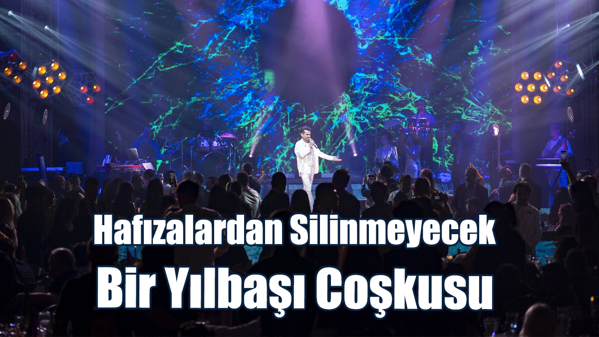 Kenan Doğulu, İki Bini Aşkın Hayranına Hafızalardan Silinmeyecek Bir Yılbaşı Coşkusu Yaşattı