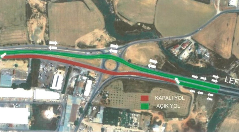 Alayköy Kavşağı’nda trafik çift yönlü verilecek