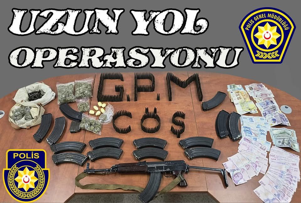 Uyuşturucu satıcısı yakalandı: Evinde ve aracında tüfek ile uyuşturucu bulundu