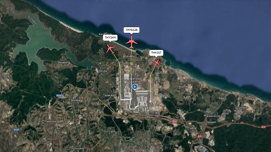 İstanbul Havalimanı'nda "eş zamanlı üçlü bağımsız pist” dönemi başladı