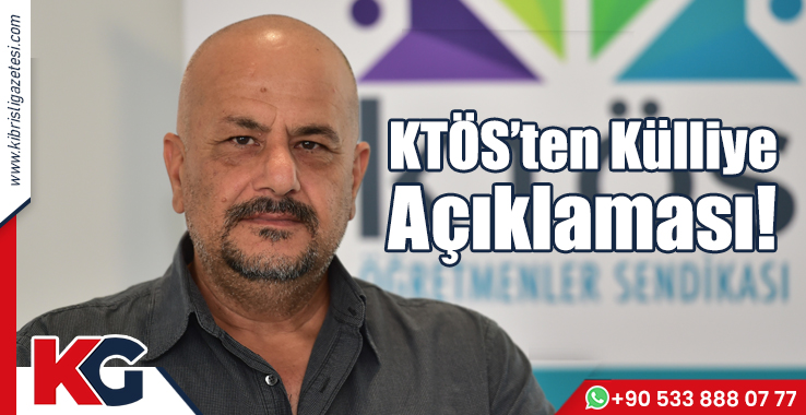 KTÖS’ten “Külliye” Açıklaması!