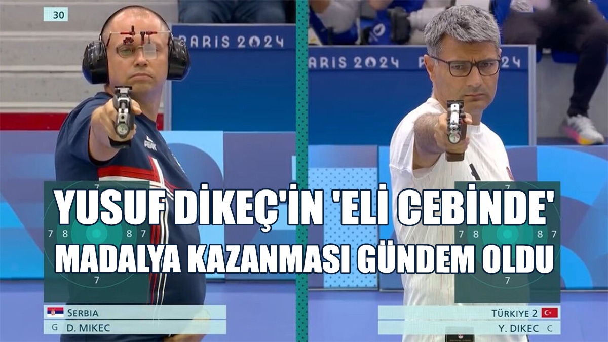 Yusuf Dikeç'in 'Eli Cebinde' Madalya Kazanması Gündem Oldu