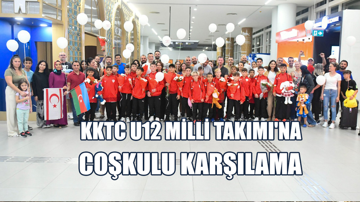 KKTC U12 Milli Futbol Takımı, Adaya Geri Döndü