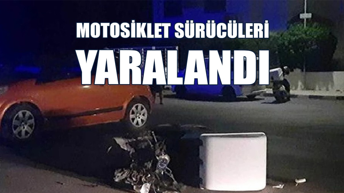 2 Kazada Da Araç ve Motosiklet Çarpıştı