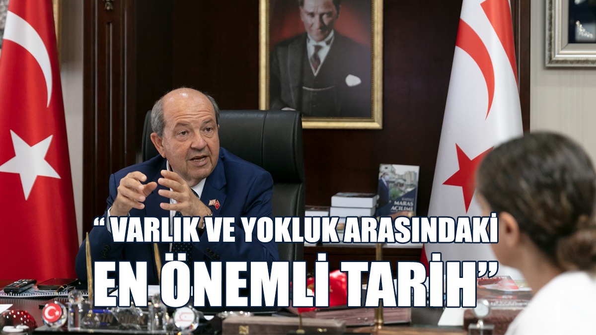 Tatar, Barış Harekatı’nın 50. Yıl Dönümünde Konuştu