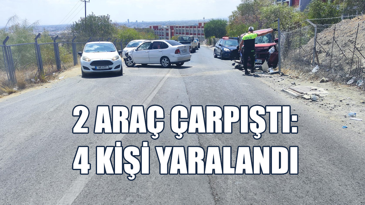 Lefkoşa - Dikmen Anayolunda Kaza...