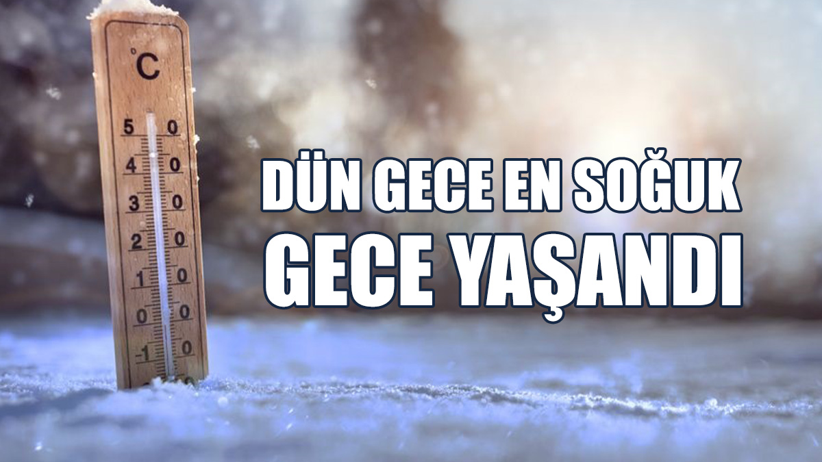 Termometreler Eksi Dereceleri Gösterdi