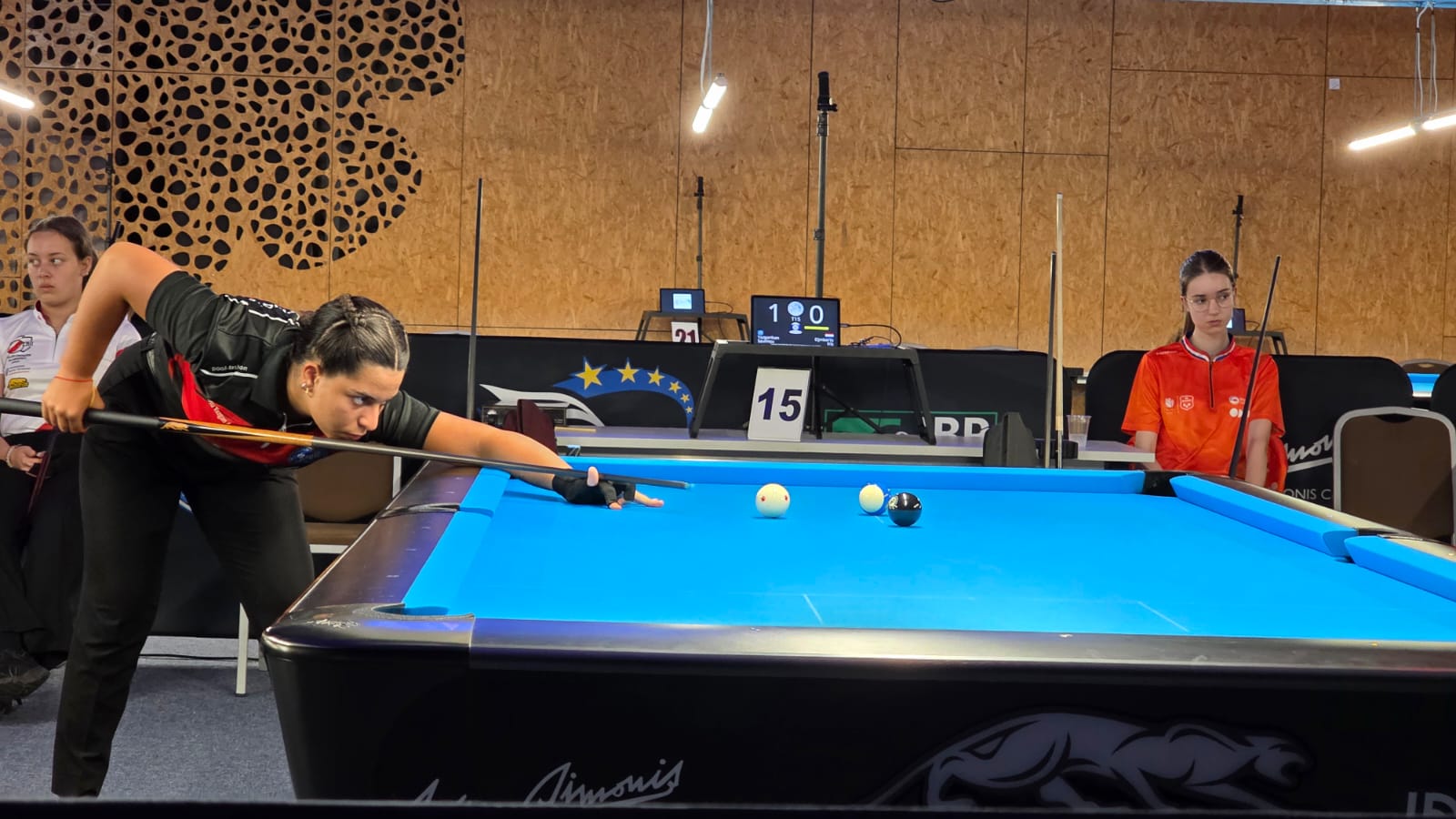Bilardo Genç Milli Takımın maç temposu artıyor